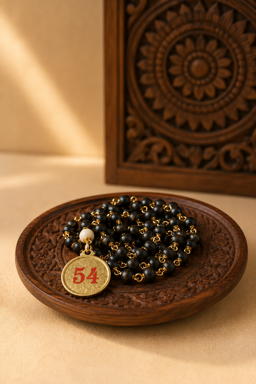 Asta Sithi Karungali Malai (54 Beads) - Lab Certified
